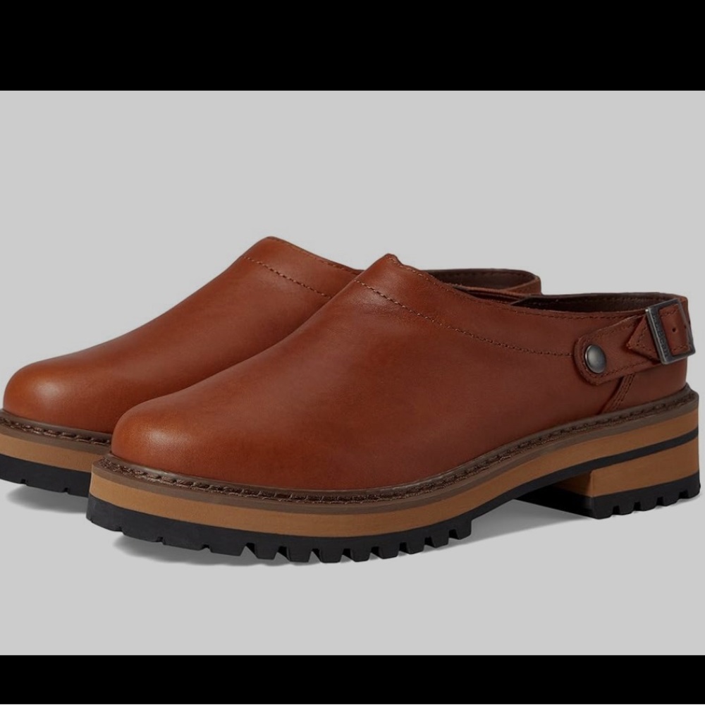 COPY - LL Bean Camden hill leather clog womens